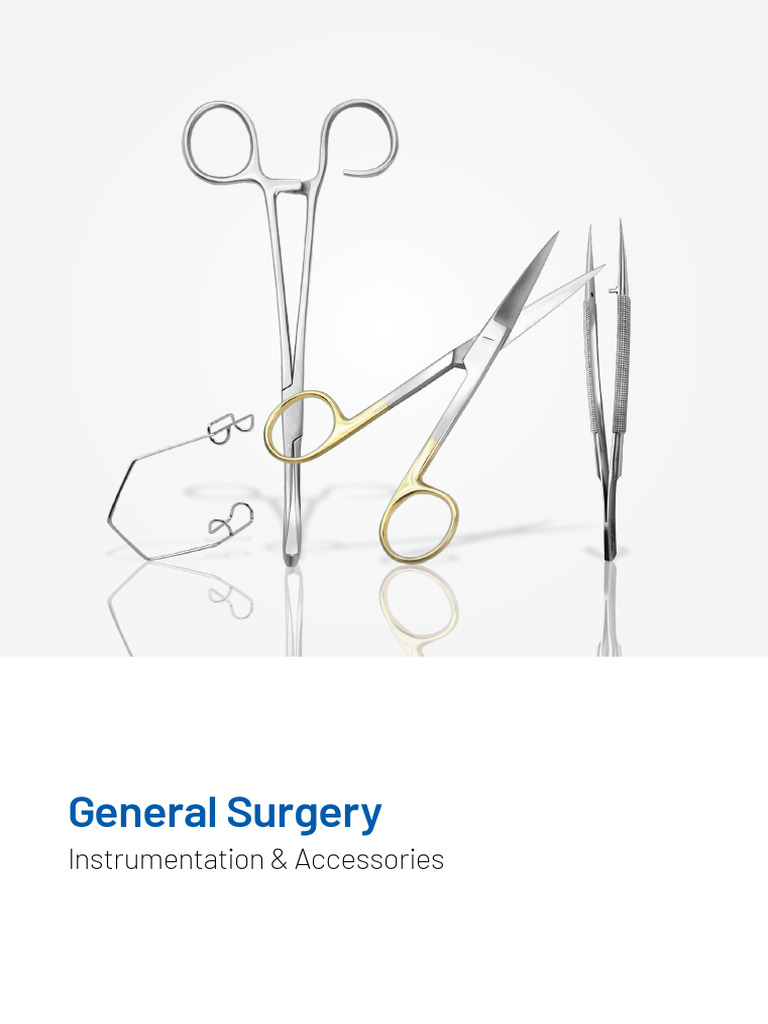 General Surgery Instrumentation Guide | PDF | Surgical Suture | Surgery