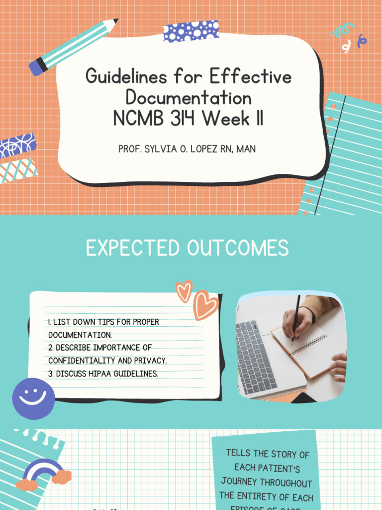 Effective Documentation Guidelines | PDF | Health Insurance Portability ...