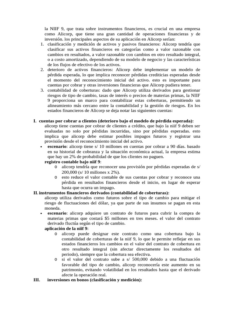 La NIIF 9 | PDF | Contabilidad | normas internacionales de INFORMACION ...