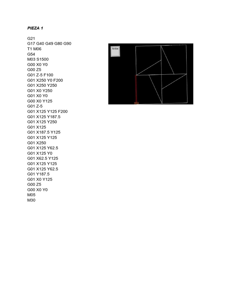 CNC Programming for Multiple Parts | PDF