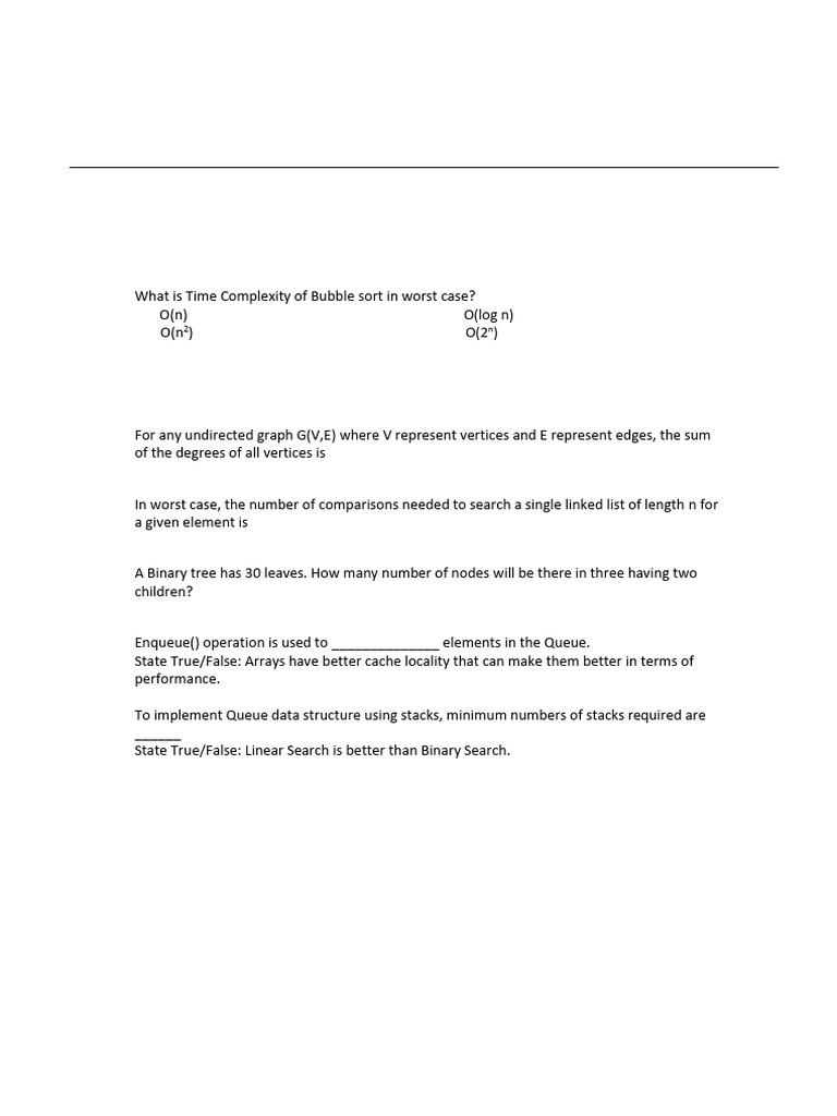 4242 Question Paper | PDF | Queue (Abstract Data Type) | Algorithms