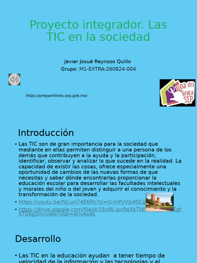 Impacto de las TIC en la educación y sociedad | PDF | Informática