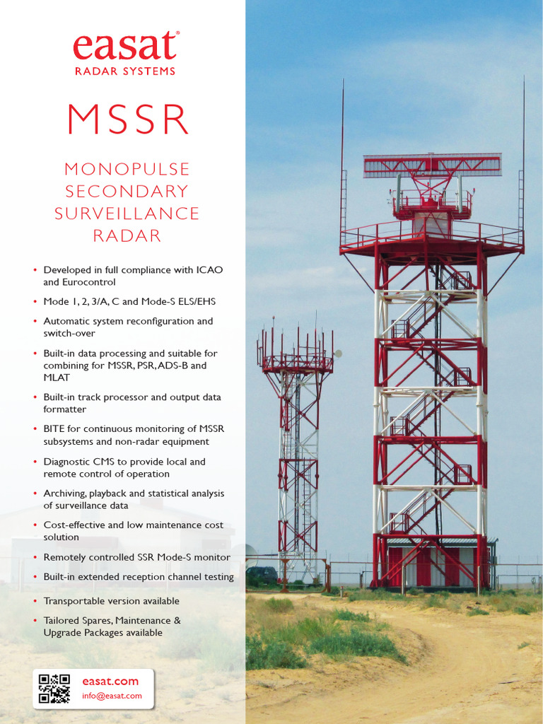 Easat MSSR: Advanced Radar Solutions | PDF | Telecommunications ...