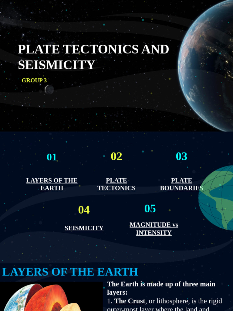 Understanding Plate Tectonics and Seismicity | PDF | Plate Tectonics ...