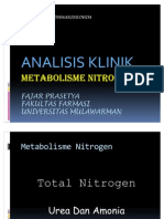 Metabolisme Nitrogen