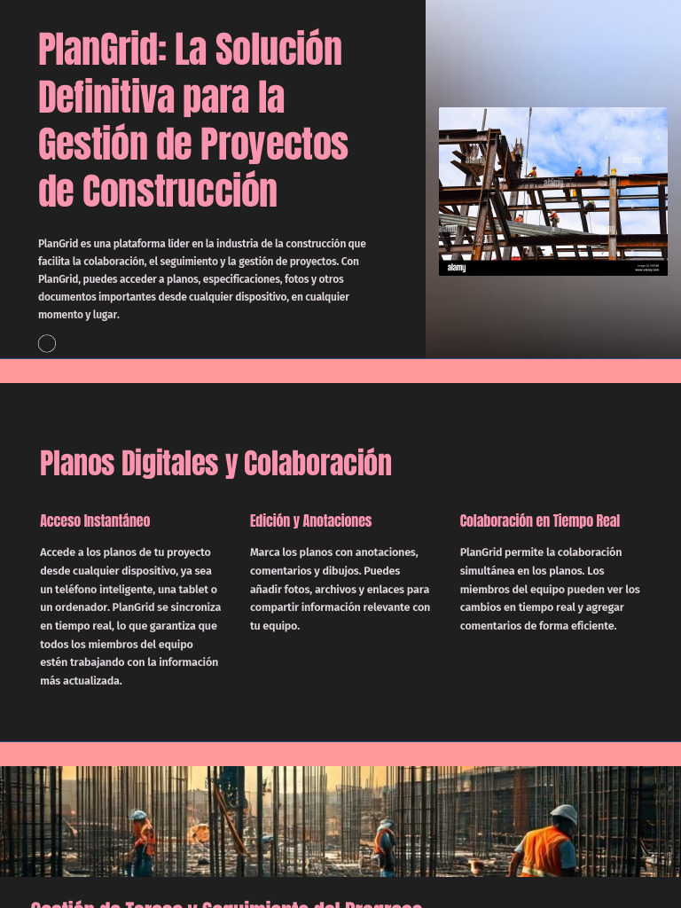 PlanGrid: Gestión Eficiente en Construcción | PDF | Planificación de ...