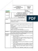 Ficha de Trabajo 10 Cambio de Ficha en Una Reparación Sin Bajar El Vehículo de La Bancada