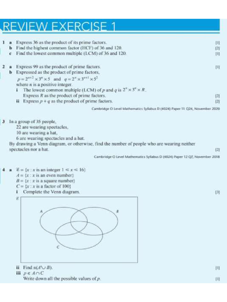 Mathematics O level Hodder Allah Review | PDF
