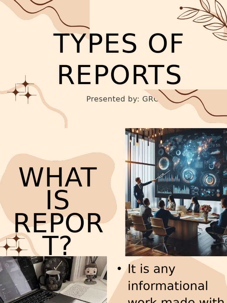 Types of Reports Explained | PDF | Methodology