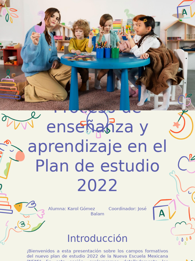 Campos Formativos del Plan 2022 NEM | PDF | Enseñando | Plan de estudios