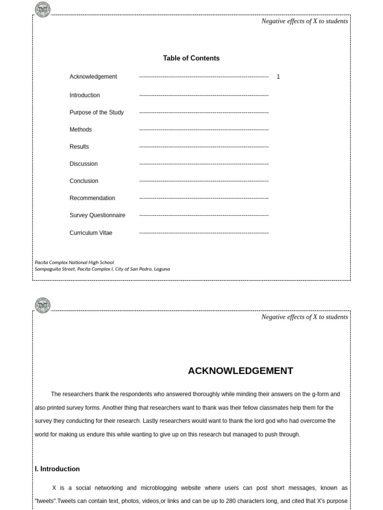 Sample Format 2 | PDF | Social Media | Popular Culture & Media Studies