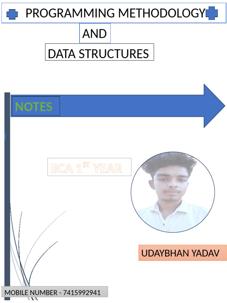 Programming Methodology and Data Structures | PDF | Computer ...