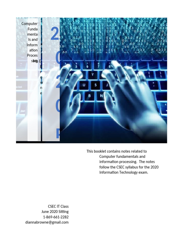 1 Computer Fundamentals 2 | PDF | Computer Data Storage | Random Access ...