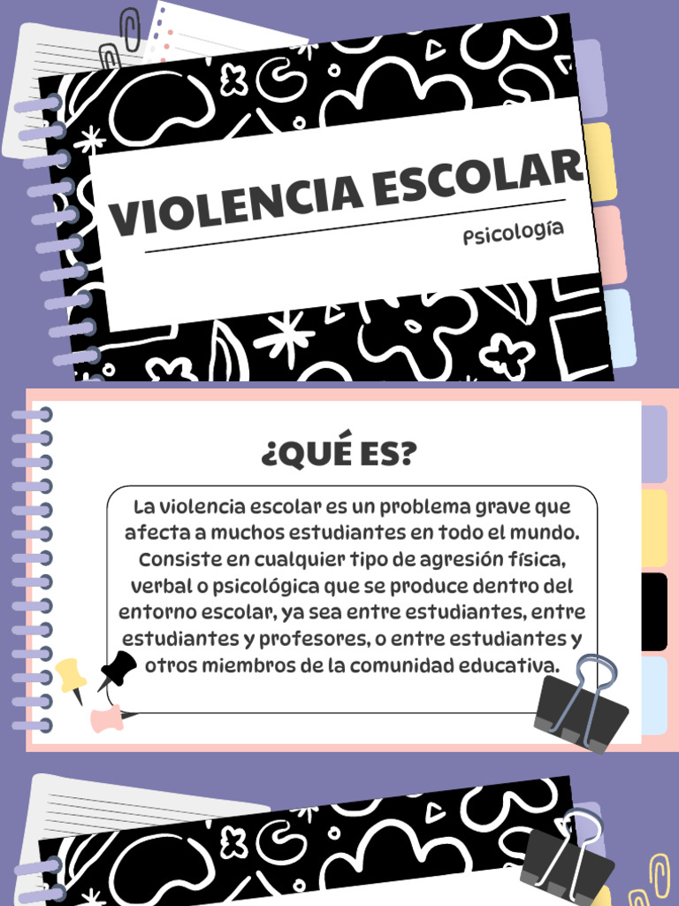 Prevención de la Violencia Escolar | PDF