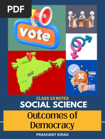 Outcomes of Democracy (Prashant Kirad)