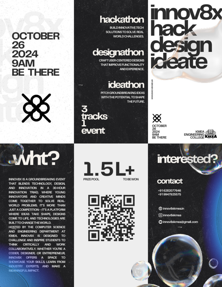 Innov8x Hackathon Brochure | PDF | Engineering | Science
