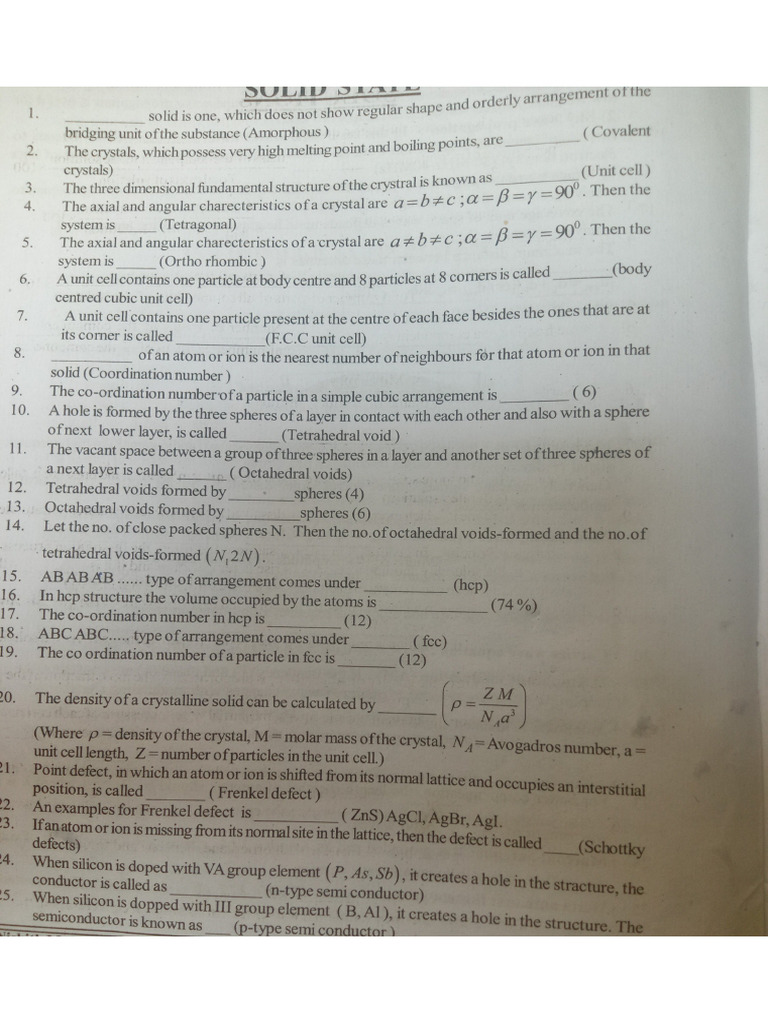 PHYSICAL and INORGANIC Chemistry Short Note | PDF