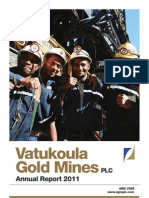 Vatukoula Gold Mines - Annual Report 2011