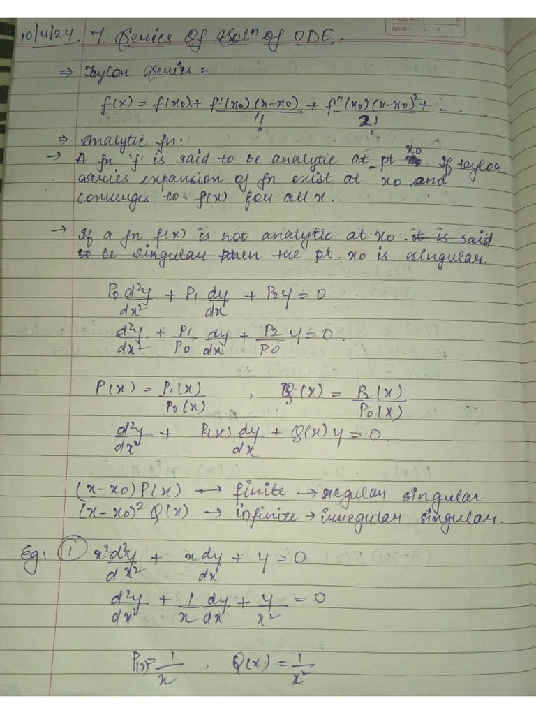 CH 7 Notes (Maths 2) | PDF