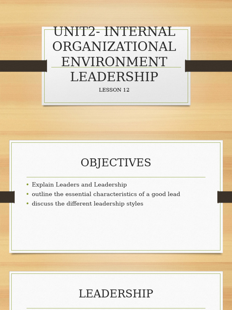 Leadership Styles and Characteristics | PDF | Leadership | Social ...