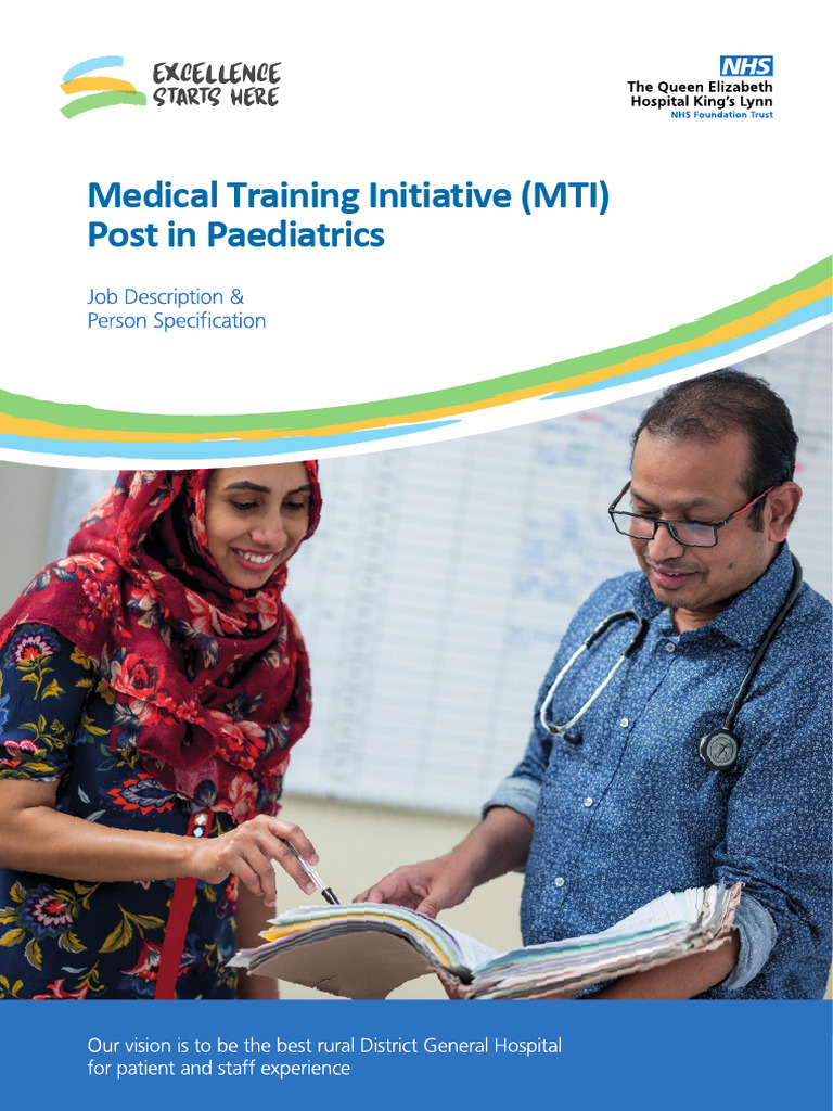 Job Description and Personal Specification | PDF | Hospital ...