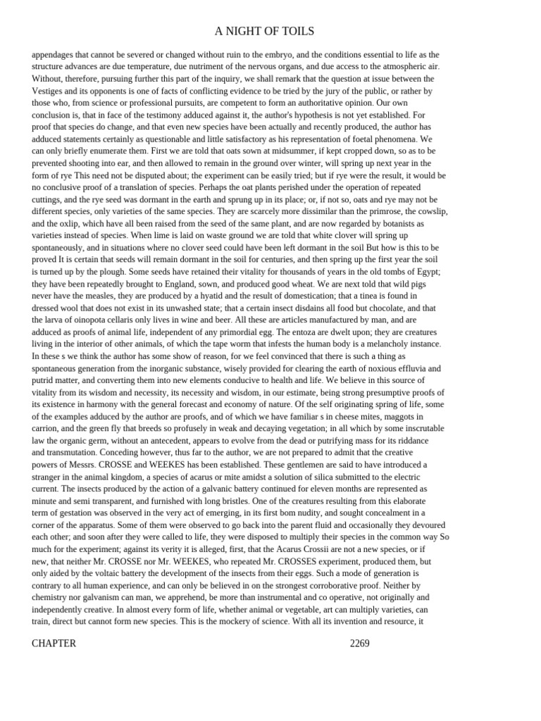 Science and Species Debate | PDF | Science & Mathematics