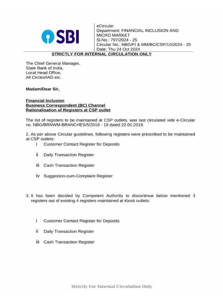 CSP Registers 25 | PDF