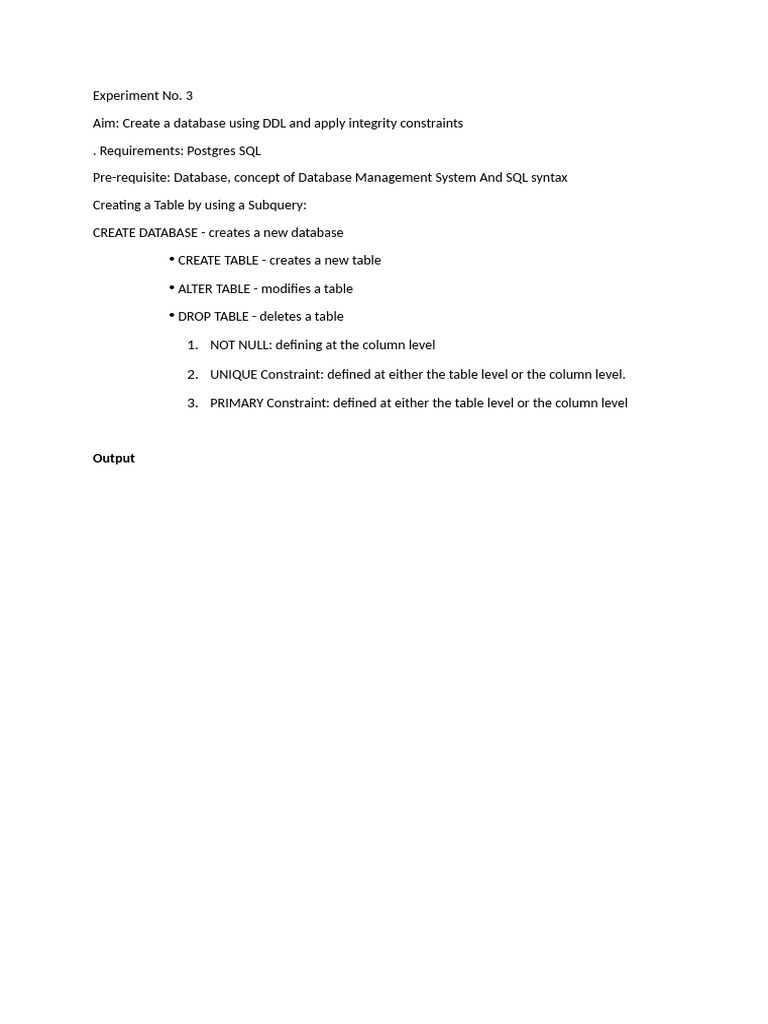 Experiment No 3 | PDF | Computers