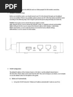 Wifi configure for bsnl modem wa3002g4