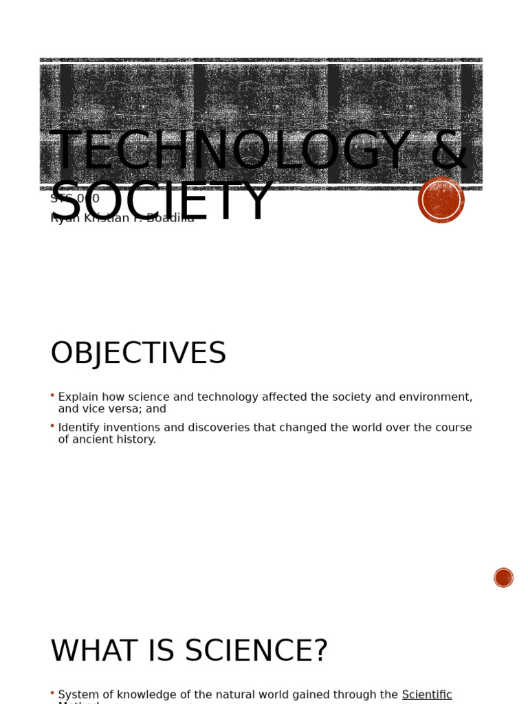 Impact of Science and Technology on Society | PDF | Babylon | Sumer