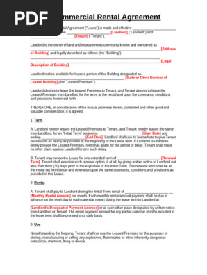 Commercial Property Lease Agreement_V1