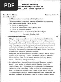 Eng 10 2024-25 (Pre Board)