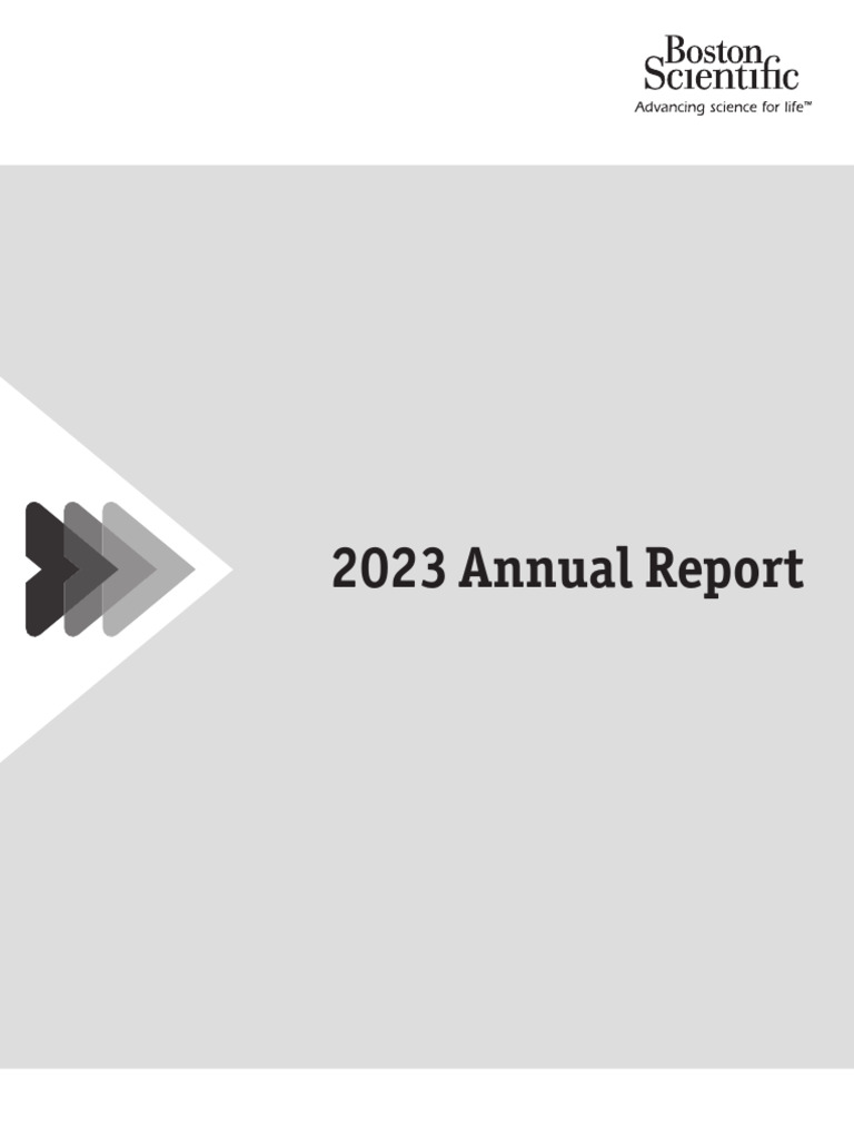 Boston Scientific 2023 Annual Report | PDF | Mergers And Acquisitions ...