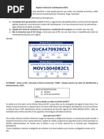 Estructura del RFC en México | PDF