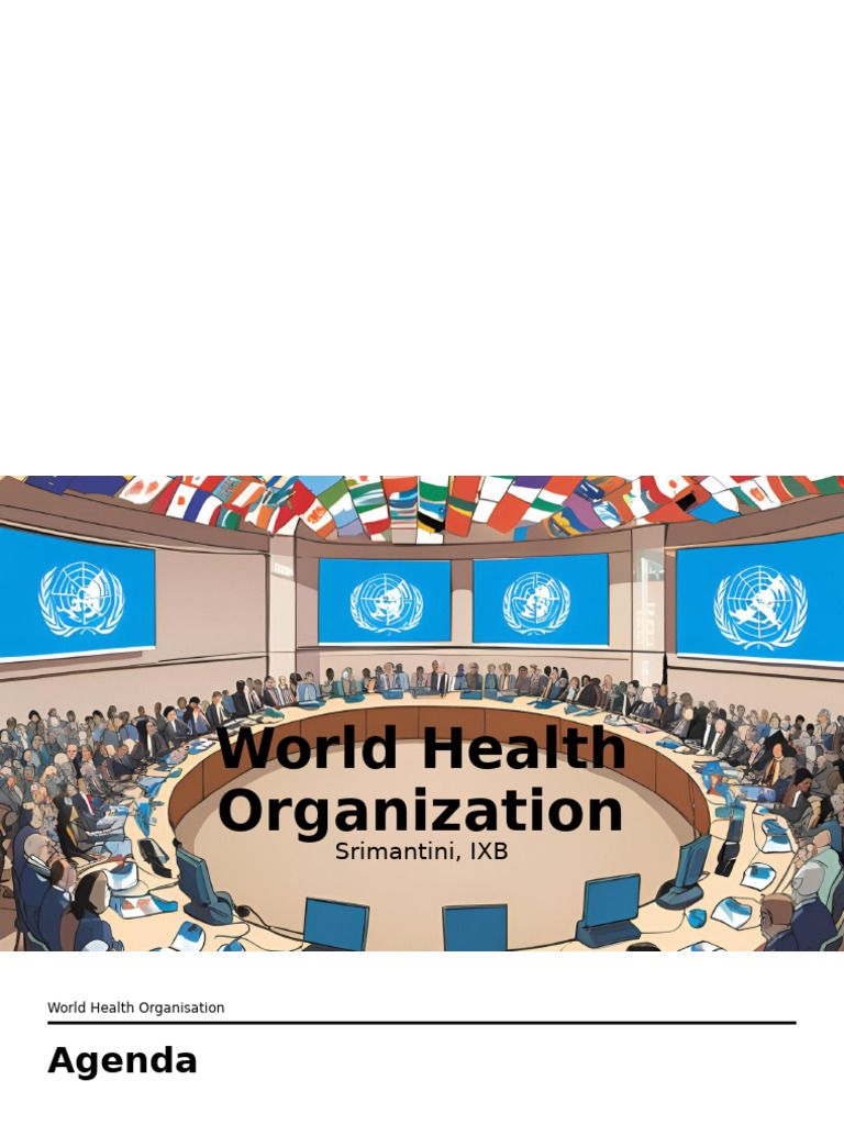 World Health Organization | PDF | World Health Organization | Mental Health