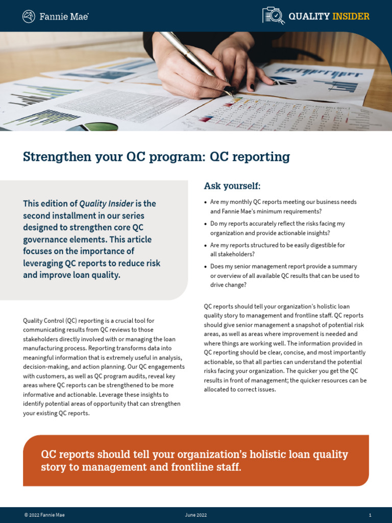 Quality Insider Newsletter Quality Insider Strengthen Your QC Program ...