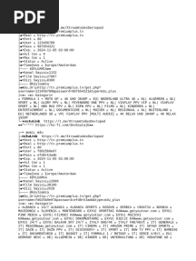 Xtream Code+m3u