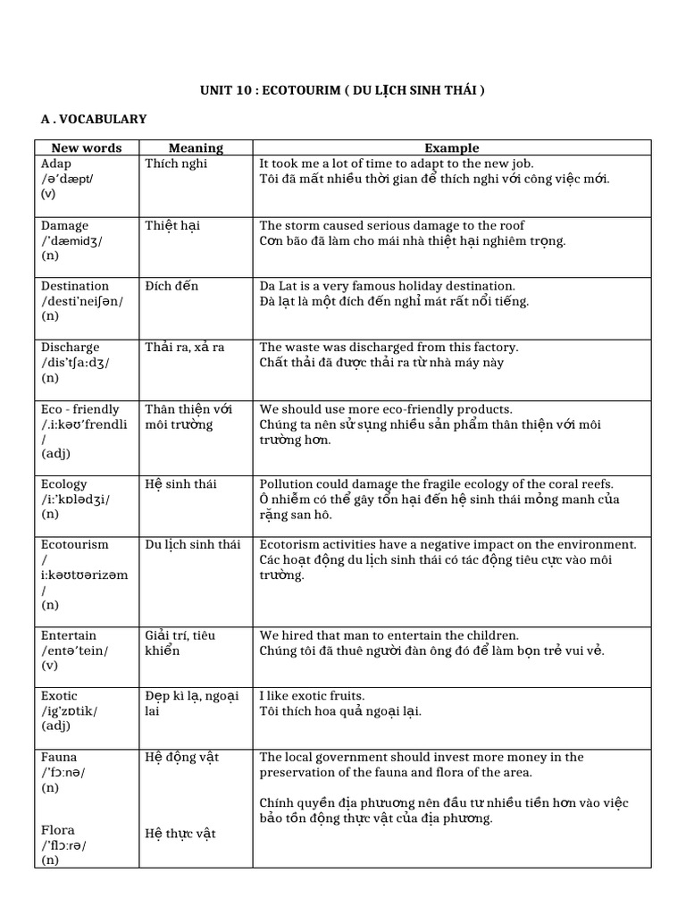 Unit 10 GV | PDF