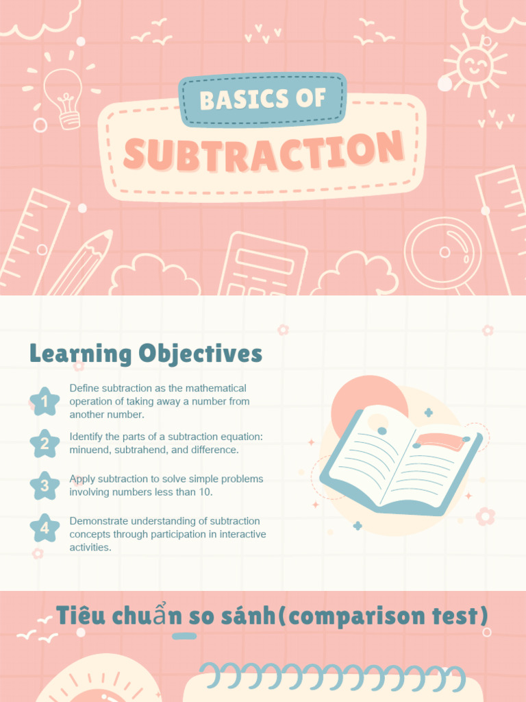 Subtraction Basics for Beginners | PDF | Teaching Methods & Materials