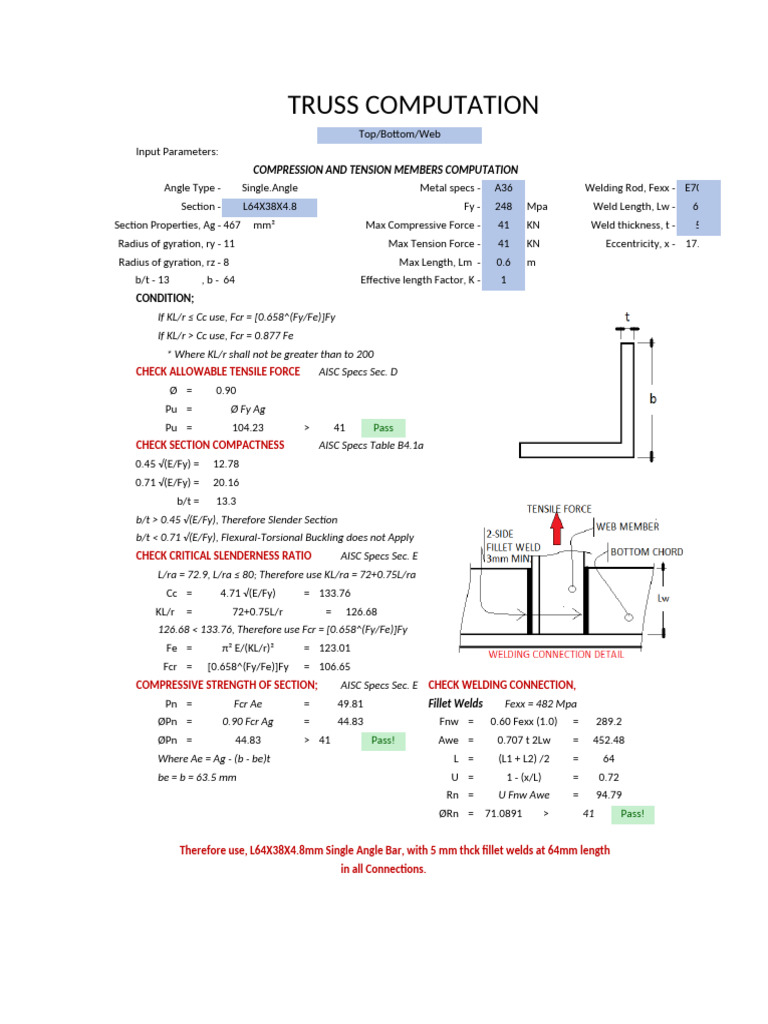 Truss DesignV1 | PDF | Mechanical Engineering | Mechanics