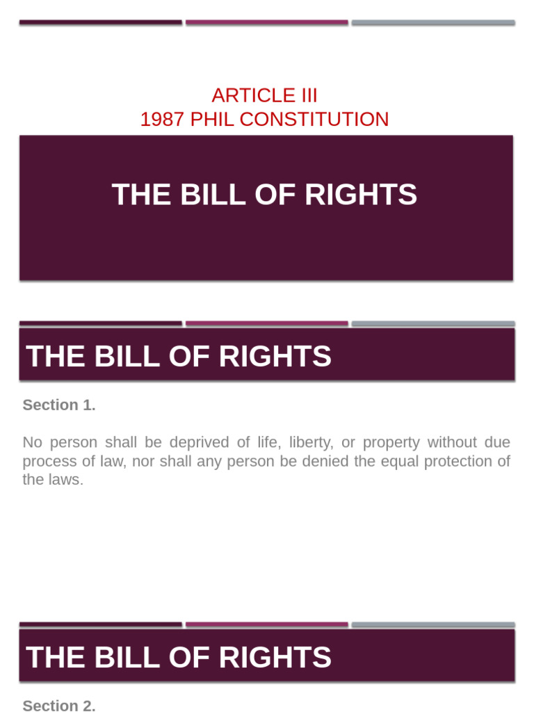Bill of Rights - Uc Clj1 | PDF | Search And Seizure | United States ...