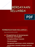 Pemberdayaan Keluarga