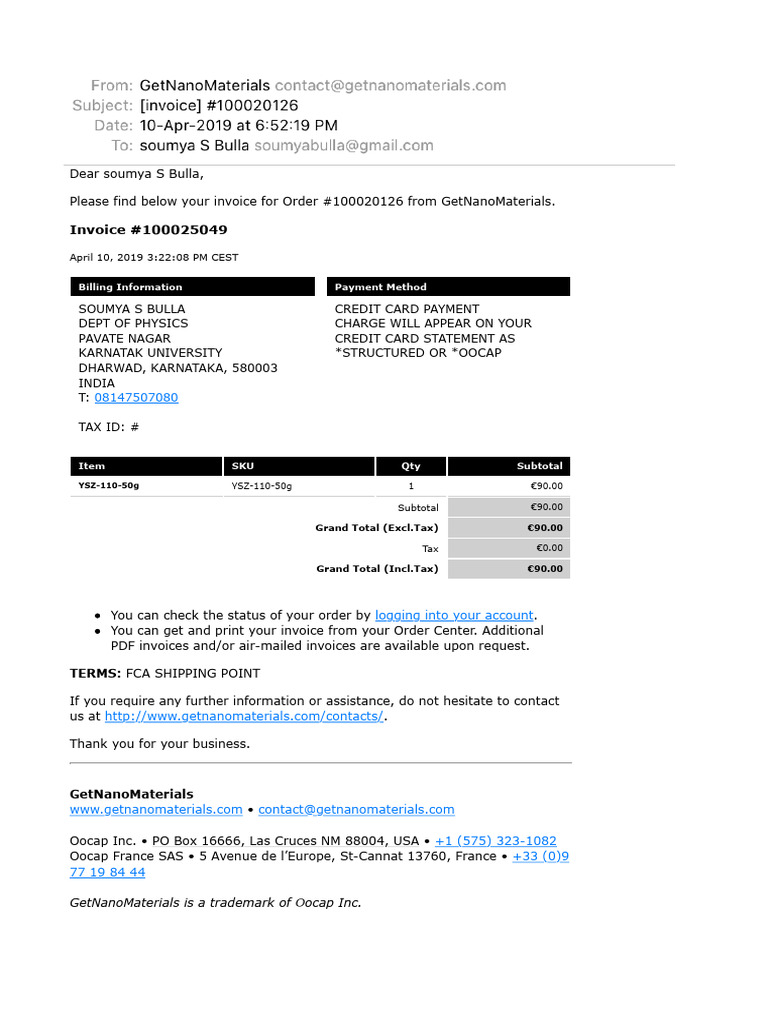 Involved Letter | PDF | Finance & Money Management