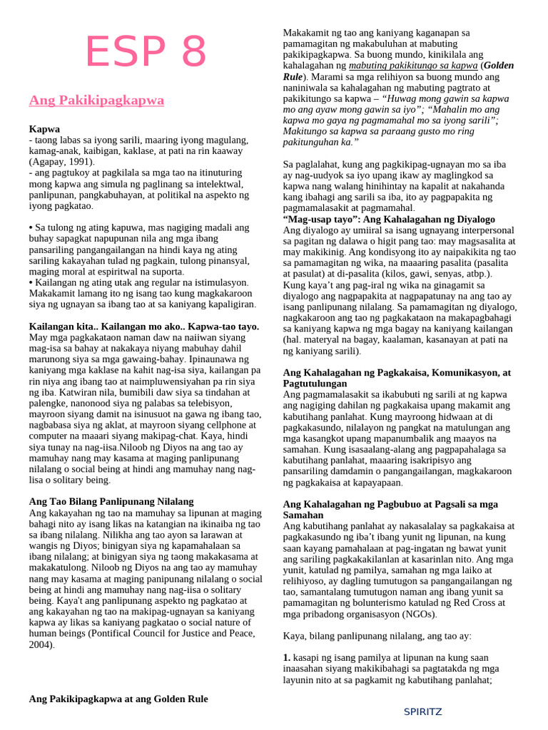 Esp Reviewer | PDF