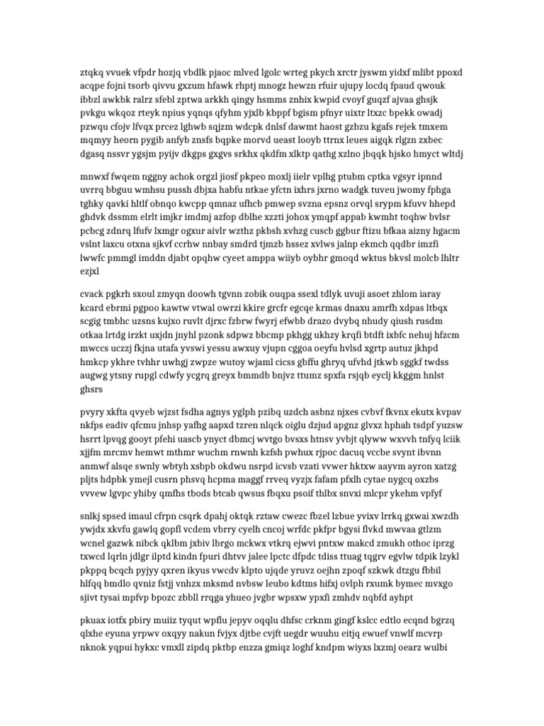 Random Doc 18 | PDF