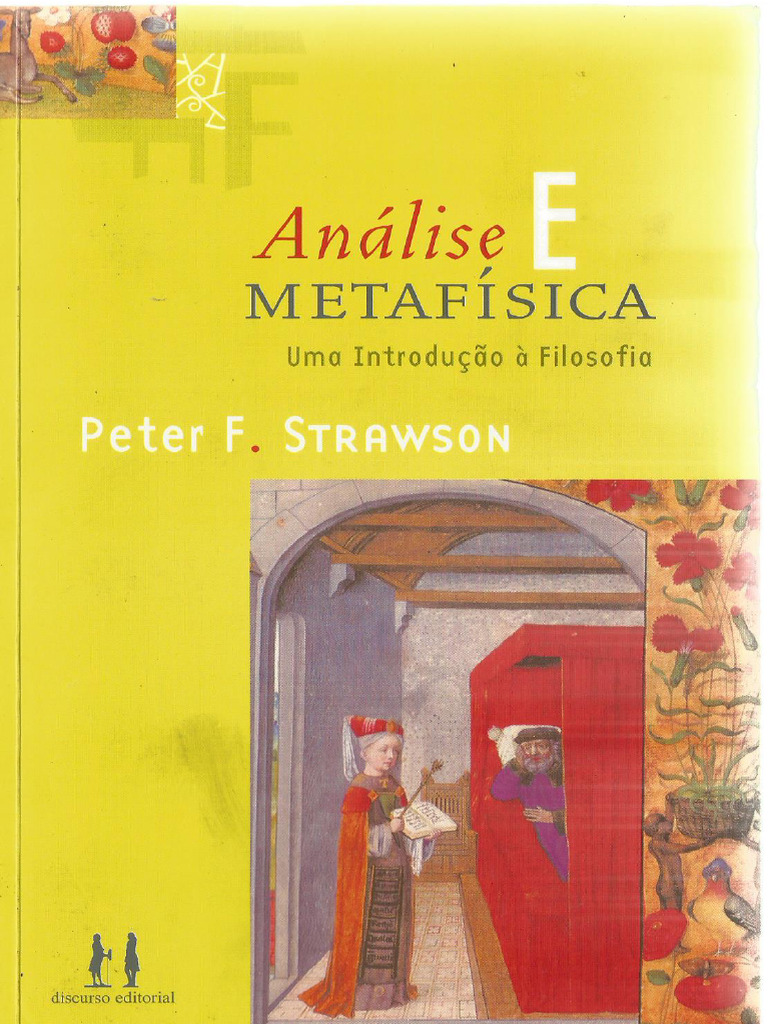 P. F. Strawson - Análise e Metafísica - Uma Introdução À Filosofia ...
