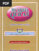 Download Maariful Quran -English- Mufti Muhammad Shafi ra Vol 7 by MUSALMAN BHAI SN78741160 doc pdf