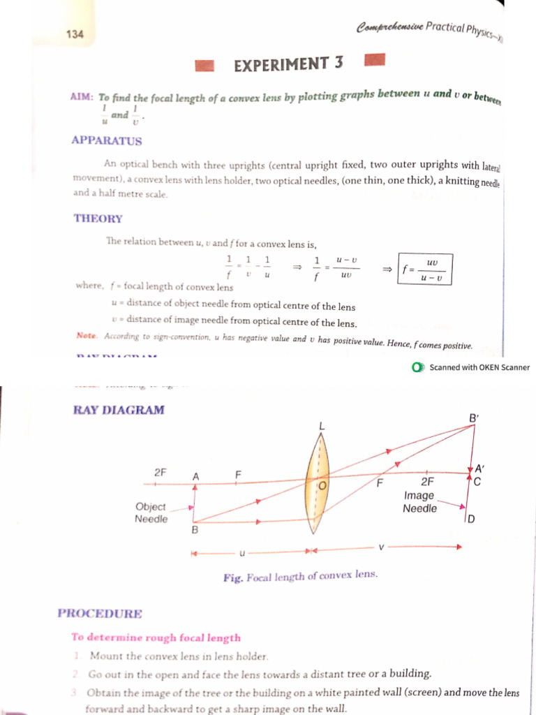 Physics Experiment 9 | PDF