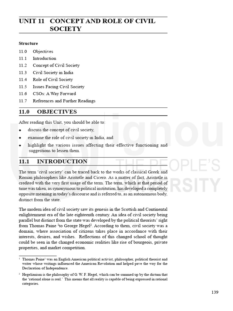 civil society | PDF | Civil Society | Non Governmental Organization