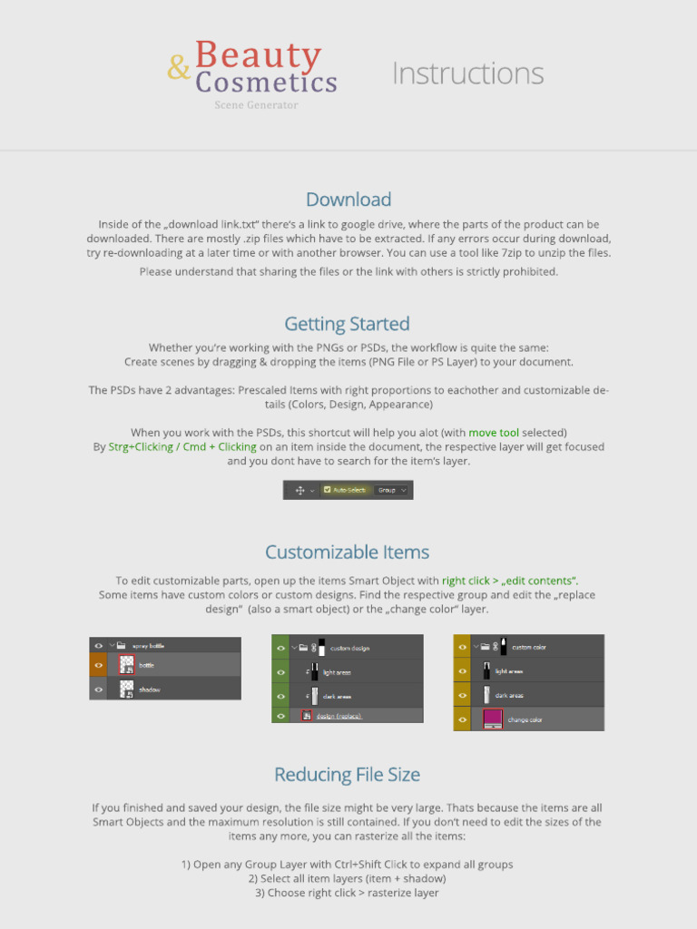 Instructions | PDF